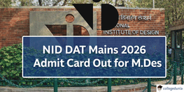 NID DAT Mains 2026 Admit Card Out